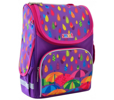 Шкільний каркасний рюкзак Smart 12 л PG-11 «Kapitoshka» (555898)