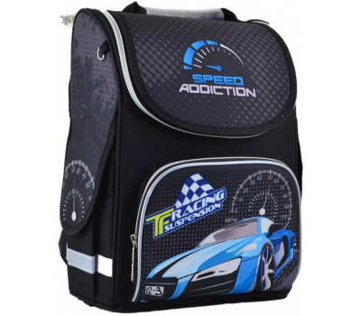 Шкільний каркасний рюкзак Smart 26х34х14 см 12 л для хлопчиків PG-11 Speed addiction (554529)