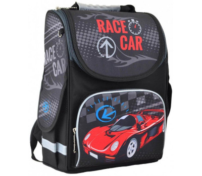 Шкільний каркасний рюкзак Smart 26х34х14 см 12 л для хлопчиків PG-11 Race car (554513)