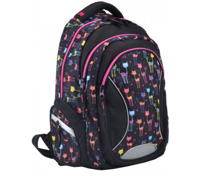 Шкільний рюкзак YES 30х44х14 см 18 л для дівчаток Т-46 Gibby (554854)