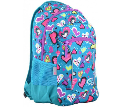 Шкільний рюкзак YES 30х48х16 см 22 л для дівчаток Т-39 Amour (554820)