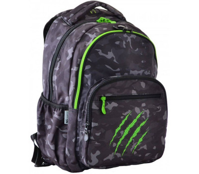 Шкільний рюкзак YES 32х43х14 см 19 л для хлопчиків T-55 Claw (554920)