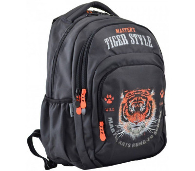 Шкільний рюкзак YES 32х43х14 см 19 л для хлопчиків T-53 Tiger (554910)