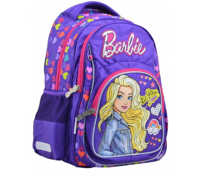 Шкільний рюкзак YES 40х29х12, 5 см для дівчаток S-21 Barbie (555267)