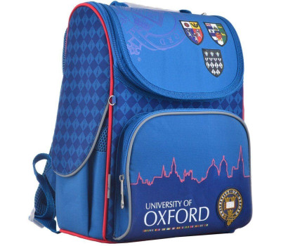 Шкільний каркасний ранець YES SCHOOL 26х34х14 см 12 л для хлопчиків H-11 Oxford (555128)
