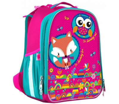 Шкільний каркасний ранець YES 14 л H-25 Hearts (555786)