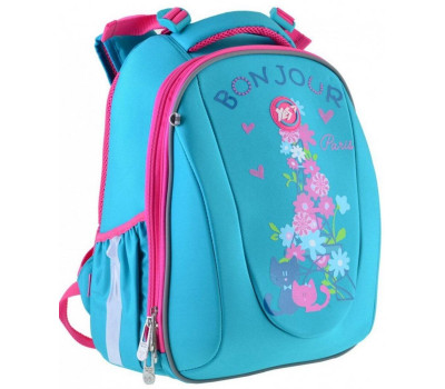 Шкільний каркасний ранець YES 20,5 л H-28 «Bonjour» (557734)