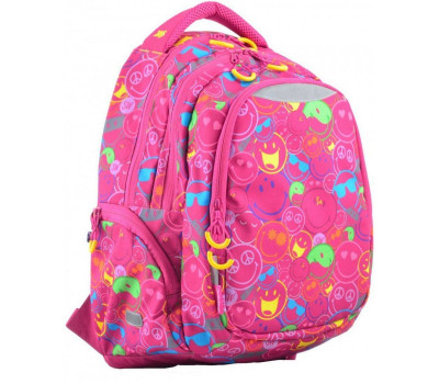Шкільний рюкзак YES 31х45х15 см 20 л для дівчаток Т-22 Neon (554794)
