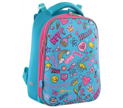 Шкільний каркасний рюкзак YES H-12 «Fun Mood» 16,5 л (556048)