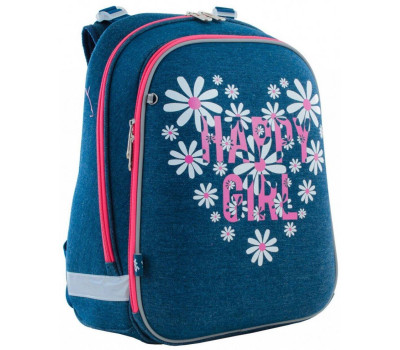 Шкільний каркасний рюкзак YES H-12 «Happy girl» 16,5 л (556030)