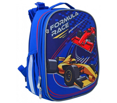 Шкільний каркасний рюкзак YES H-25 «Formula Race» 15 л (556185)