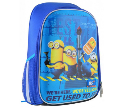 Шкільний каркасний рюкзак YES H-27 «Minions» 12 л (557714)