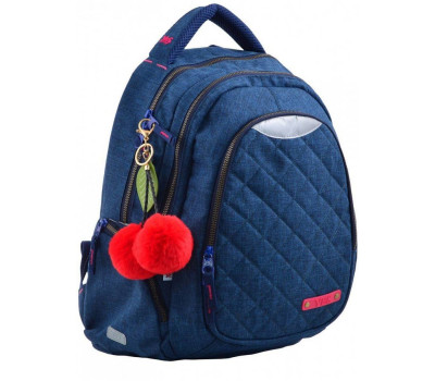 Шкільний рюкзак YES 31х45х15 см 20 л для дівчаток Т-22 Cherry (554772)