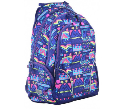 Шкільний рюкзак YES 30х45х14 см 19 л для дівчаток T-26 Motley (554778)