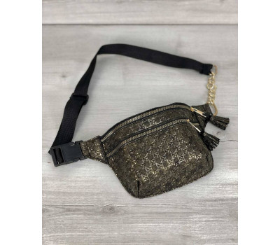 Стильна сумочка на пояс Елен золото WeLassie