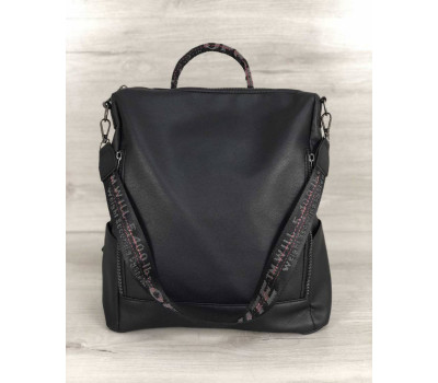 Стильний сумка-рюкзак Taus чорного кольору WeLassie