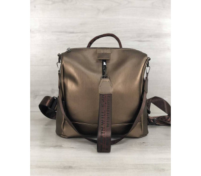 Молодіжний сумка-рюкзак Angelo бронза WeLassie