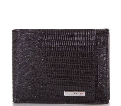 Шкіряний чоловічий гаманець KARYA (КАРІЯ) SHI0911-2LAZ