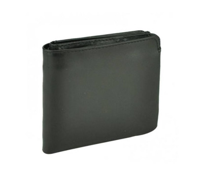 Чорне шкіряне чоловіче портмоне Tiding Bag SM7-8049A
