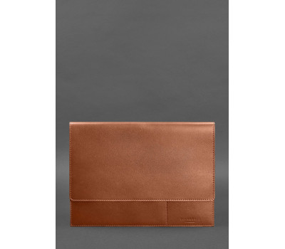 Шкіряна папка для документів А4 (на магнітах) світло-коричнева - BN-DC-1-k BlankNote