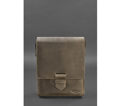 Мужская кожаная сумка-мессенджер Esquire темно-коричневая - BN-BAG-18-o BlankNote