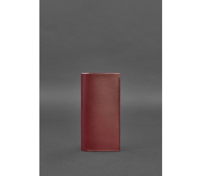 Шкіряний жіночий тревел-кейс 3.1 бордовий Краст - BN-TK-3-1-vin BlankNote