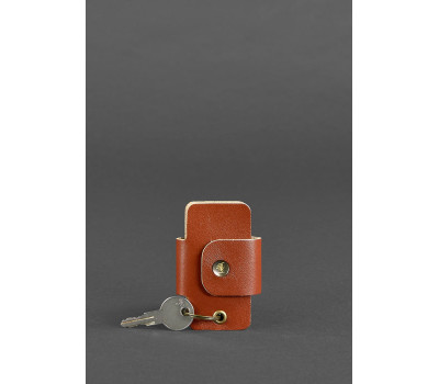 Шкіряна ключниця смарт-кейс 4.0 світло-коричнева - BN-KL-4-k BlankNote