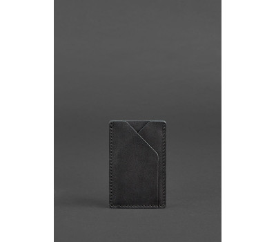 Шкіряний кард-кейс 8.0 чорний - BN-KK-8-g BlankNote