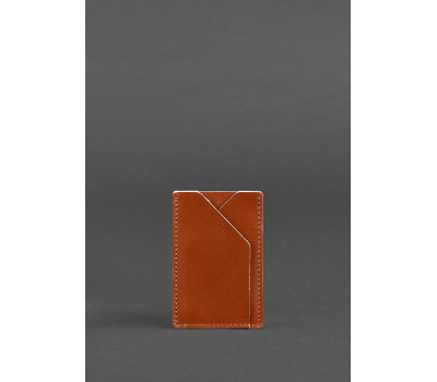 Шкіряний кард-кейс 8.0 світло-коричневий - BN-KK-8-k BlankNote