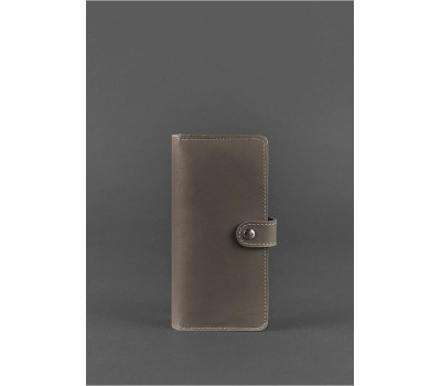 Шкіряне жіноче портмоне 7.0 темно-бежеву - BN-PM-7-beige BlankNote