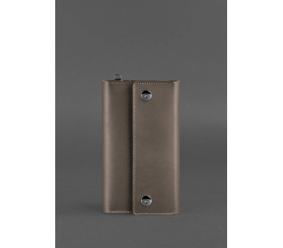 Шкіряний клатч-органайзер (Тревел-кейс) 5.0 темно-бежевий - BN-TK-5-beige BlankNote
