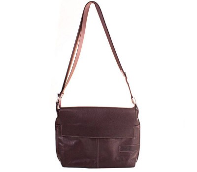 Шкіряна чоловіча сумка-почтальонка ETERNO (ЕТЕРНО) ERM508BR