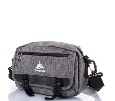 Мужская спортивная сумка ONEPOLAR (ВАНПОЛАР) W5078-grey