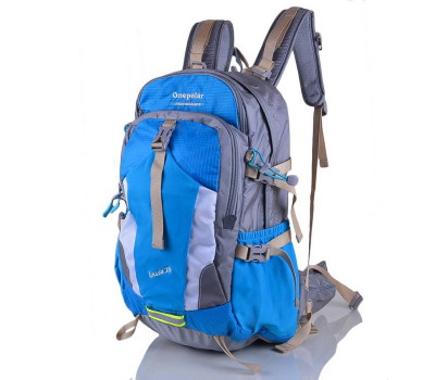 Жіночий трекінговий рюкзак ONEPOLAR (ВАНПОЛАР) W1729-blue
