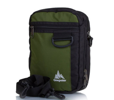 Чоловіча спортивна сумка ONEPOLAR (ВАНПОЛАР) W3023-green