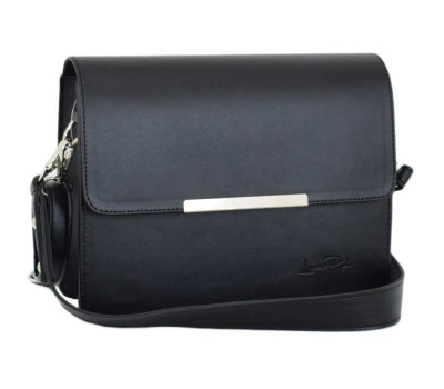 637 сумка чорна г Lucherino