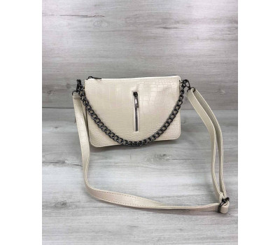 Сумка-клатч Tina молочного кольору WeLassie