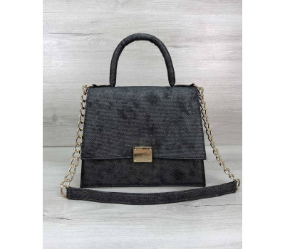 Жіноча сумка Лусія сірого кольору WeLassie