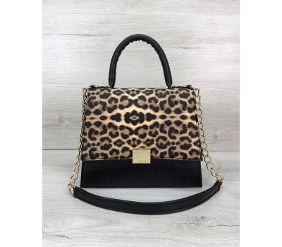 Жіноча сумка Лусія леопардового кольору WeLassie