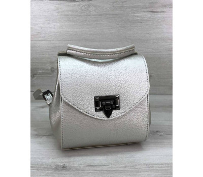 Сумка-рюкзак Chris срібло WeLassie