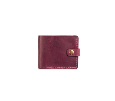 Шкіряний жіночий гаманець Compact марсала Art Pelle