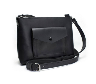 Жіноча сумка Bossy чорна Art Pelle