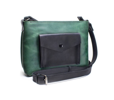 Жіноча сумка Bossy зелена Art Pelle