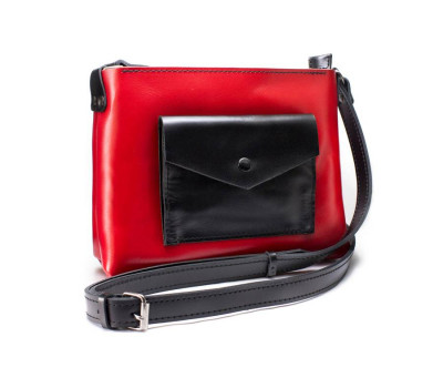 Жіноча сумка Bossy червона Art Pelle