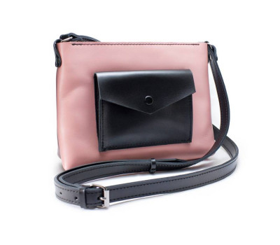 Жіноча сумка Bossy рожева Art Pelle