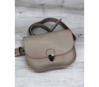 Сумочка на пояс - клатч Stacy бежева WeLassie