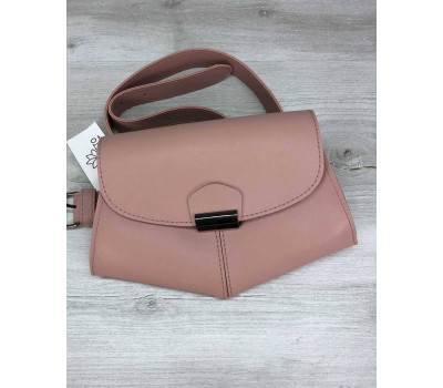 Сумочка на пояс - клатч Demi персикова WeLassie