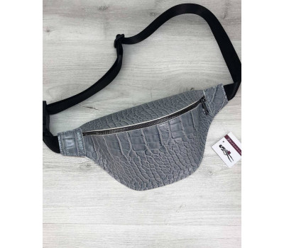 Жіноча сумочка Емма сіро-блакитна WeLassie