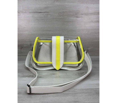 2в1 Жіноча сумка Miranda біла WeLassie