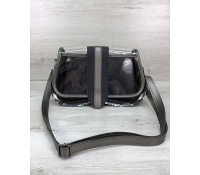 2в1 Жіноча сумка Miranda графіт WeLassie